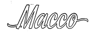 MACCO trademark