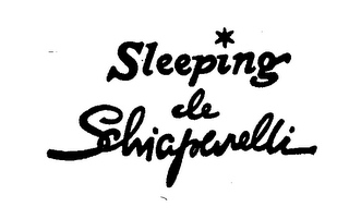 SLEEPING DE SCHIAPARELLI