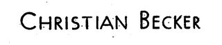 CHRISTIAN BECKER trademark