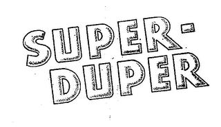 SUPER-DUPER trademark