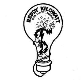 REDDY KILOWATT YOUR ELECTRIC SERVANT