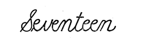 SEVENTEEN trademark