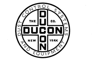 THE DUCON CO. NEW YORK DUST CONTROL SYSTEMS AND EQUIPMENT