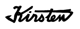 KIRSTEN trademark