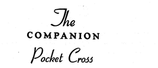 THE COMPANION POCKET CROSS