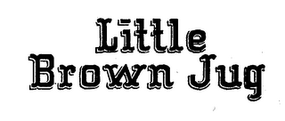 LITTLE BROWN JUG