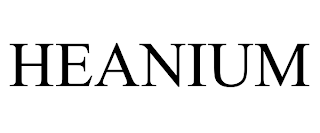 HEANIUM trademark