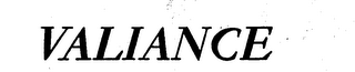 VALIANCE trademark