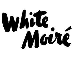 WHITE MOIRE trademark