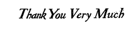 THANK YOU VERY MUCH trademark