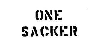 ONE SACKER