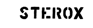 STEROX trademark
