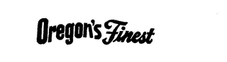 OREGON'S FINEST trademark