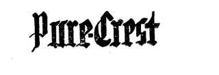PURE-CREST trademark