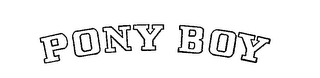 PONY BOY trademark