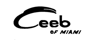 CEEB OF MIAMI trademark