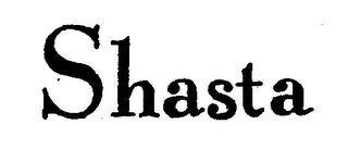 SHASTA trademark