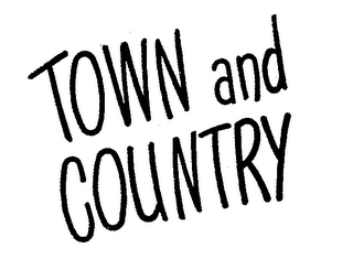 TOWN AND COUNTRY trademark