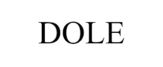 DOLE trademark