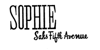 SOPHIE SAKS FIFTH AVENUE