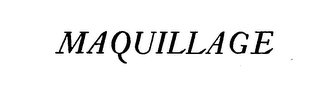 MAQUILLAGE trademark