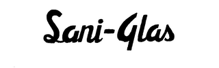 SANI-GLAS trademark