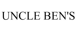 UNCLE BEN'S trademark