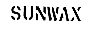 SUNWAX trademark