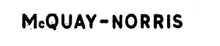 MCQUAY-NORRIS