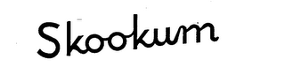 SKOOKUM trademark