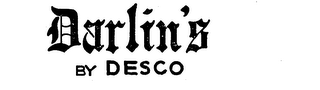 DARLIN'S BY DESCO trademark