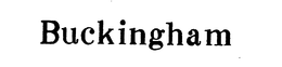 BUCKINGHAM trademark