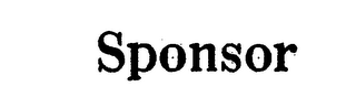 SPONSOR trademark
