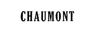 CHAUMONT trademark