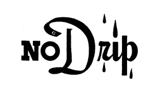 NO DRIP trademark