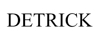DETRICK trademark
