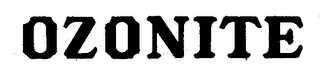 OZONITE trademark