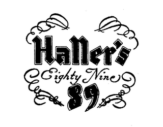 HALLERS EIGHTY-NINE 89