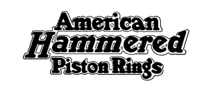 AMERICAN HAMMERED PISTON RINGS