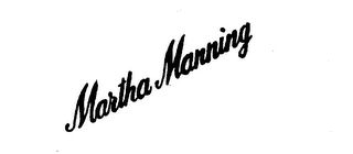 MARTHA MANNING