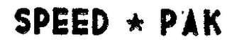 SPEED PAK trademark