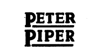 PETER PIPER