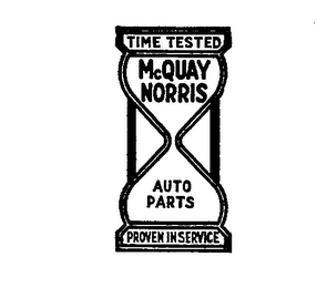 MC QUAY NORRIS AUTO PARTS TIME TESTED PROVEN IN SERVICE