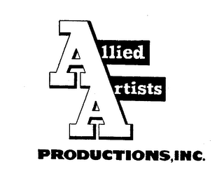 ALLIED ARTISTS PRODUCTIONS, INC