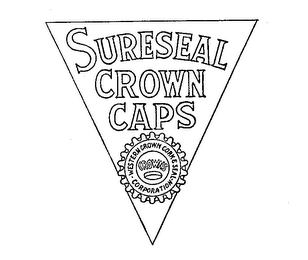 SURESEAL CROWN CAPS WESTERN CROWN CORK & SEAL CORPORATION CROWNS