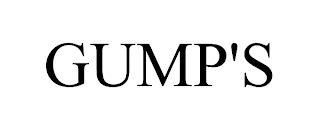 GUMP'S trademark