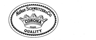 CORONA BRAND NATHAN SCHWEITZER & CO. INC. QUALITY