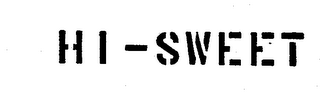 HI-SWEET trademark
