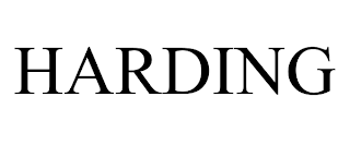 HARDING trademark