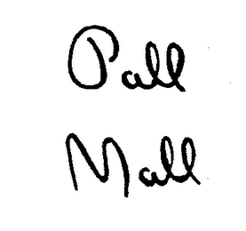 PALL MALL trademark